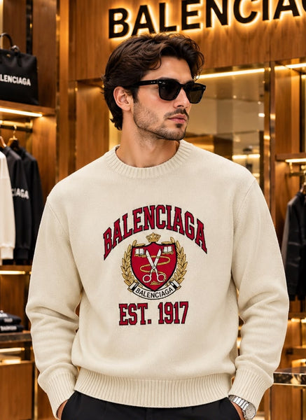 Premium Soft Knit Crew Neck Pullover