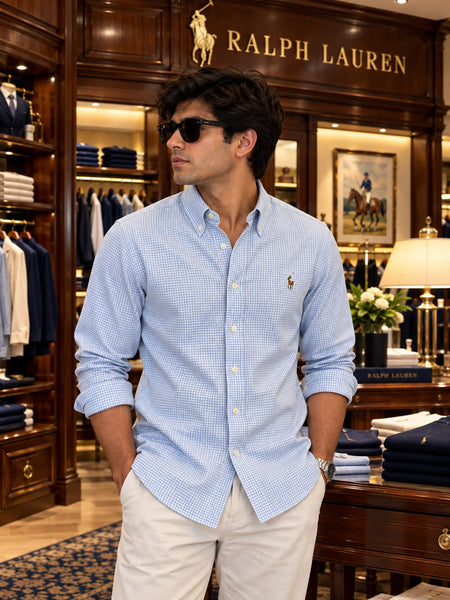 Premium Exclusive High-End Authentic Gingham Regular Fit Shirt