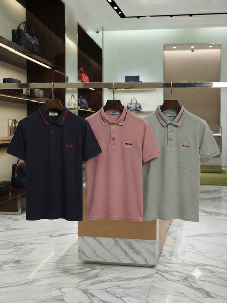 Premium Exclusive High-End Authentic Polo Tee with Contrast Collar
