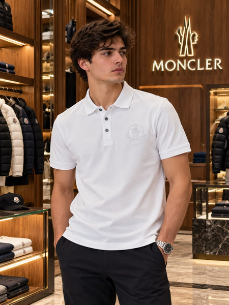 Premium Exclusive High-End Soft Classic Fit Short Sleeve Polo Tee for Everyday Luxury Wear