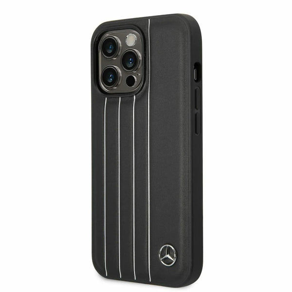 Mercedes-Benz New Urban Genuine Leather Protective Case for iPhone 13 & 14, 15 Series
