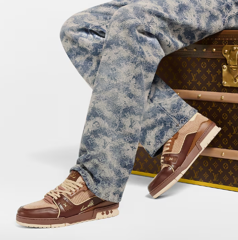 Exclusive Branded Brown Luxury Casual Sneakers