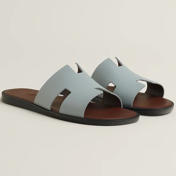 Premium Branded  H Cut Style  Leather Slipper