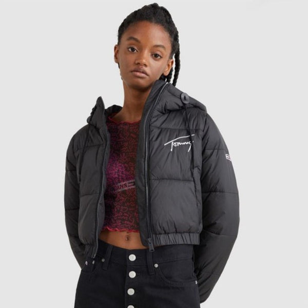 Women Latest Cropped Puffer Jacket