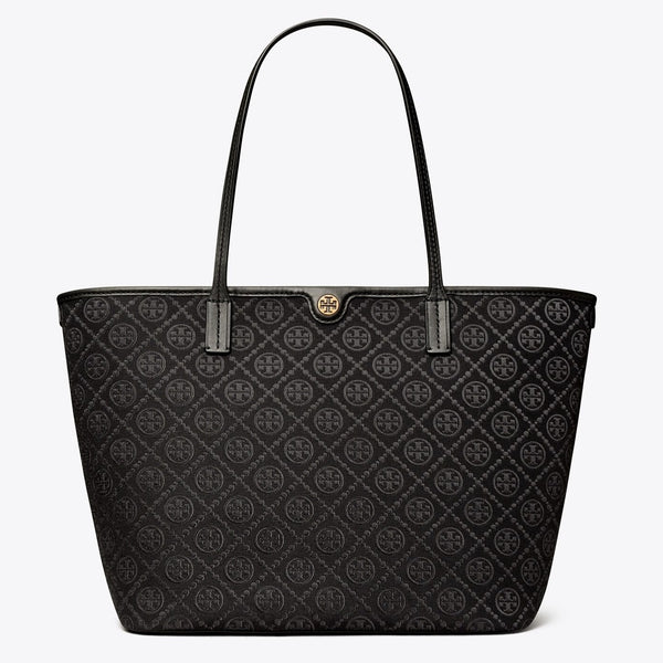 Small T Monogram Jacquard Tote bag