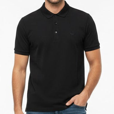 Classic Black Polo T-Shirt Timeless Smart Casual Style