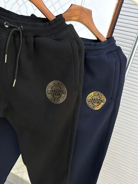 Men Premium Brand Initial Trackpants