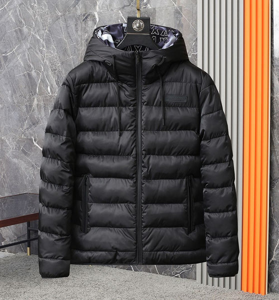 Premium All-Over Logo Design Reversible Jacket