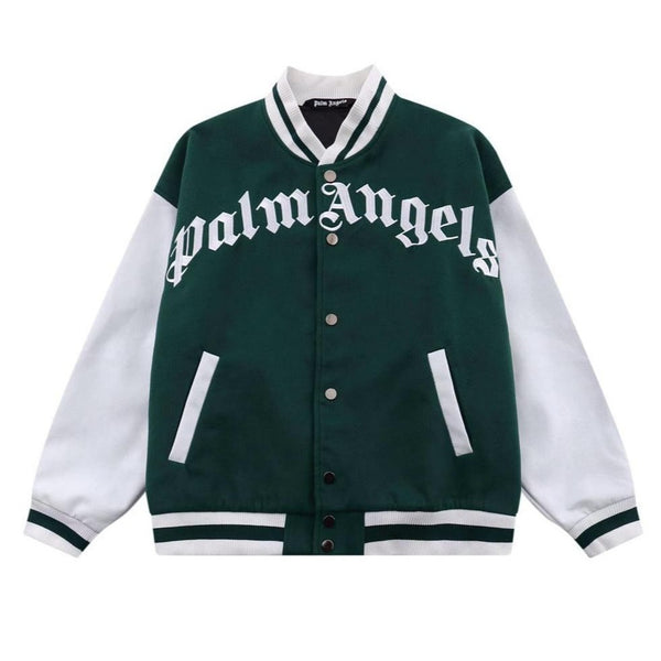Premium Logo Embroidery Varsity Jacket