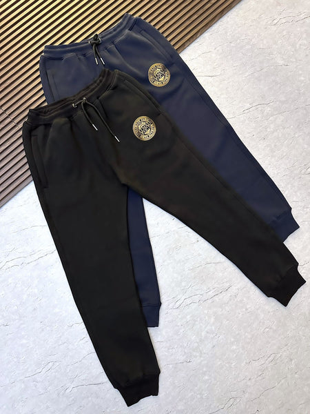 Men Premium Brand Initial Trackpants