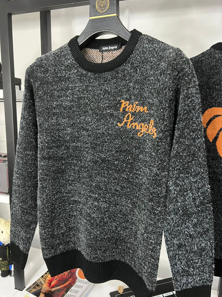Premium Palm Tree  Knitted Pullover For Kids