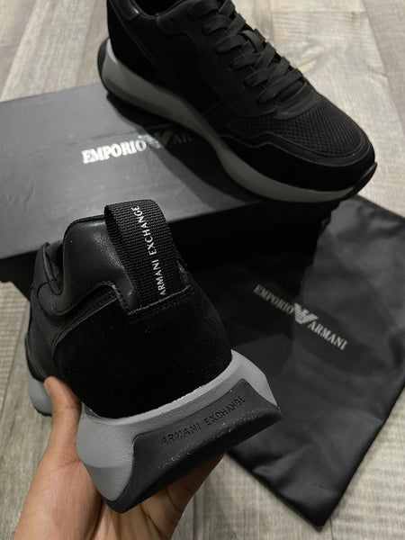 Men High-Quality Logo Printed Running Shoes