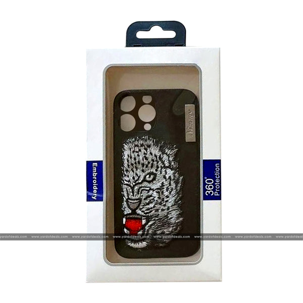 Embroided Back Case Cover for Apple iPhone