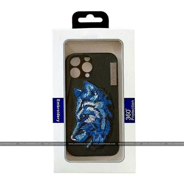 Embroided Back Case Cover for Apple iPhone