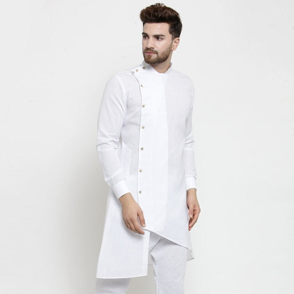white kurta pajama for men