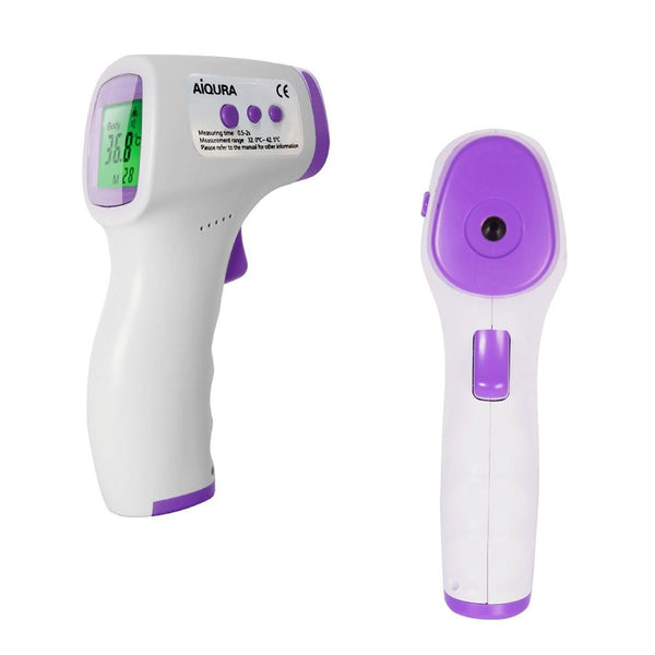 Sanitizer Spray Gun & Aiqura Infrared Thermometer Combo