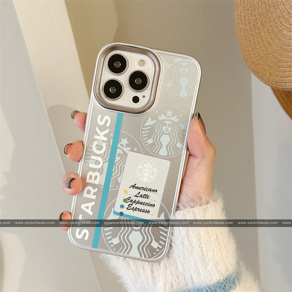 Premium Soft Silicon Coffee Case for Apple iPhone