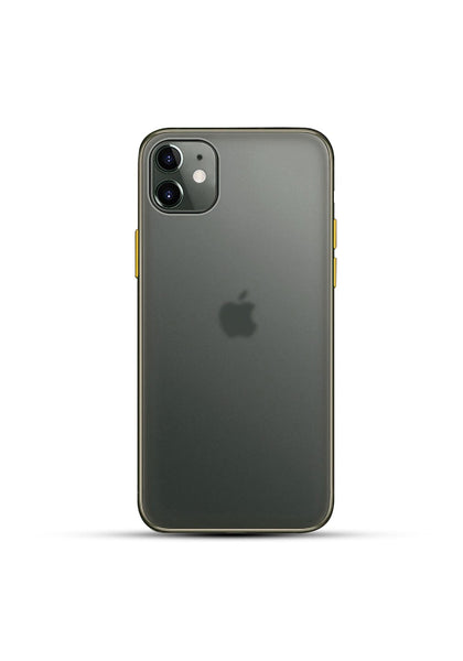 Green Semi Transparent Mobile Case For iPhone 11 / 11 Pro / 11 Pro Max