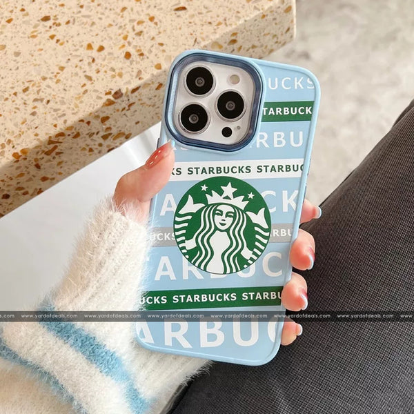 Premium Soft Silicon Coffee Case for Apple iPhone