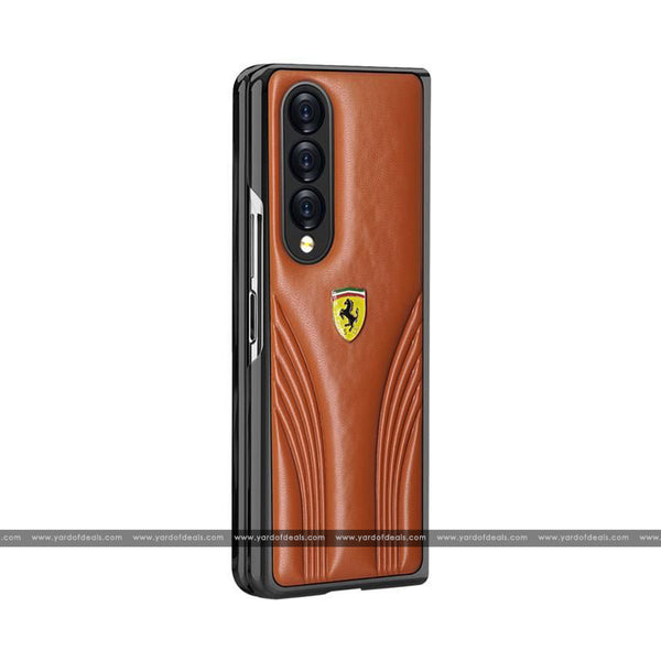 Premium Designer Leather Case for Samsung Fold 2, Fold 3 & Flip 3