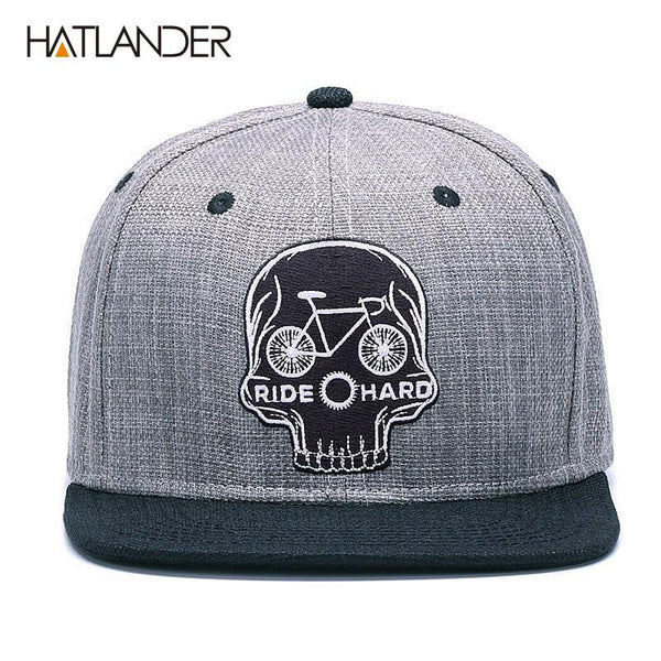 Original Baseball cap men snapback cap brand embroidery SKULL cool hip hop cap sports hats
