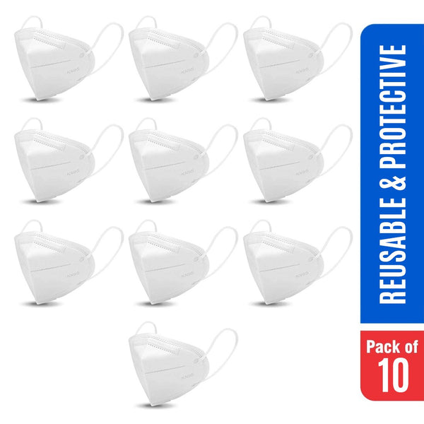 5 Layered KN95 Reusable Anti Pollution/Bacterial Premium Quality Face Mask (Embedded Clip) - Yard of Deals