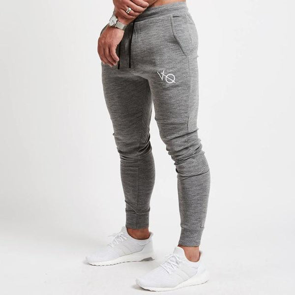 2019 New Men Brand Joggers Sweatpants Gyms Workout Fitness Cotton Trousers Male Casual Fashion Skinny Track Pants - Yard of Deals