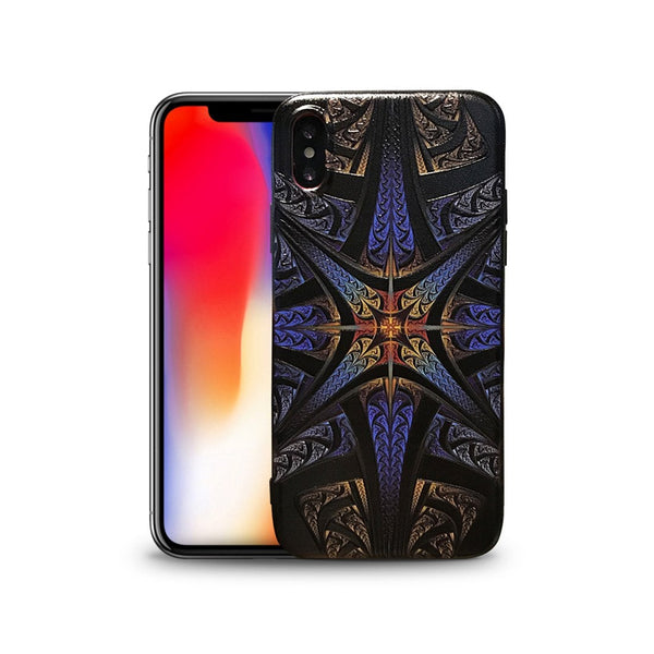 Premium designer Hard Shell mobile case for iPhone X.