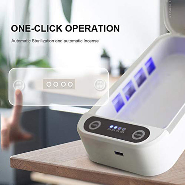 Portable UV Sterilizer Machine kills 99.9% Germs, Viruses & Bacteria on Phones, Face Mask, Keys, Watches, Currency etc