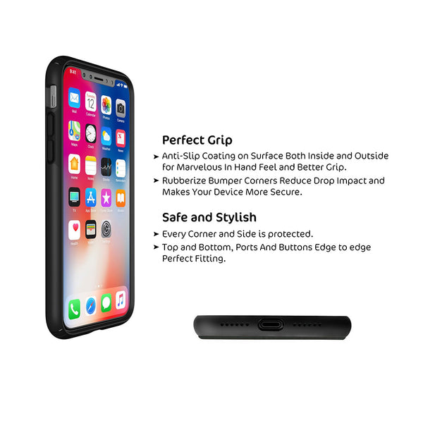Embossed Printing Mobile Case Cover for Apple iPhone X