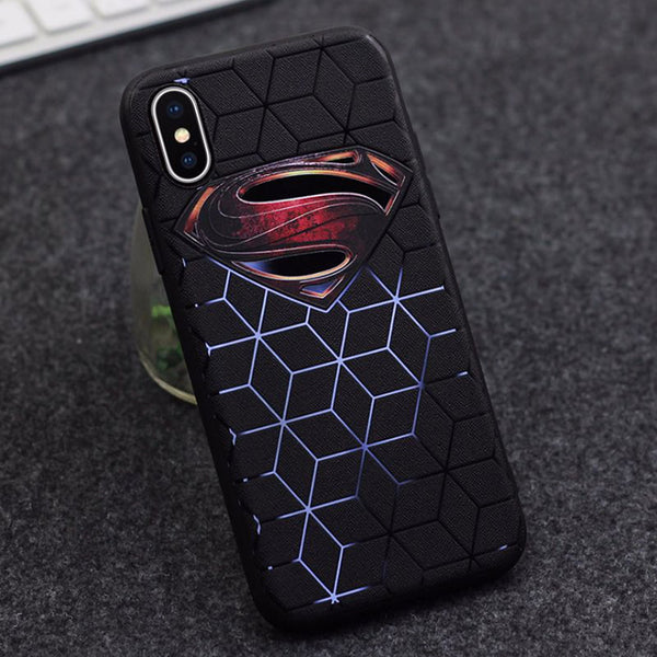 Embossed Printing Mobile Case Cover for Apple iPhone X