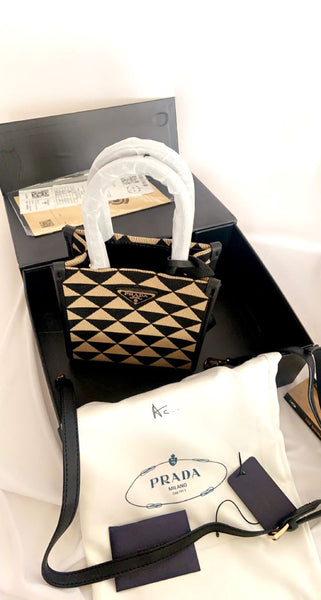 Jacquard fabric micro bag For Women