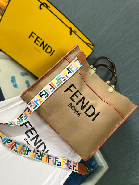 SUNSHINE FLANNEL TOTE BAG FOR WOMEN