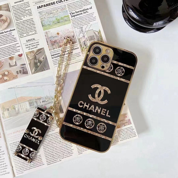 Luxury Designer Golden Back Case Cover for iPhone