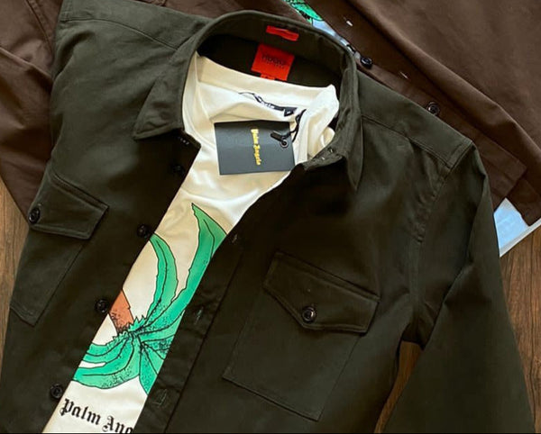 Imported Regular Fit Over Shirt For Men