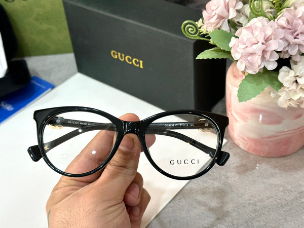 Black  Round-Frame Glasses