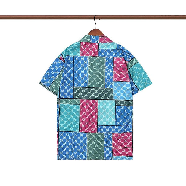 Logo Print Half Sleeves Shirt