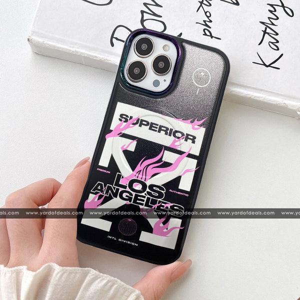 Designer NY Luxury Magsafe Back Case for iPhone 12, 13 & 14 Series