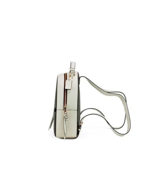 Signature Coated Canvas Leather Bag